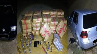 إقليم جرسيف | حجز حوالي طن و 500 كلغ من مخدر الشيرا بعملية أمنية مشتركة