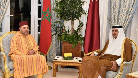 عبر إتصال هاتفي |جلالة الملك محمد السادس يتباحث مع أمير قطر تعزيز العلاقات بين البلدين