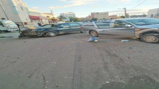 جرسيف | رئيس مصلحة التشجير بجماعة جرسيف يتعرض لحادث سير + صور