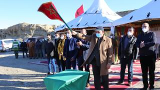 جرسيف | عامل إقليم جرسيف يعطي إنطلاقة إنجاز قنطرة جديدة على وادي امسون + صور و فيديو