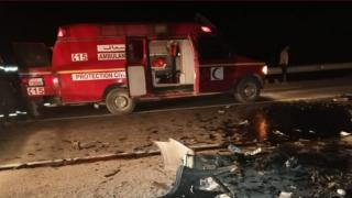 إقليم جرسيف | إصابة 08 أشخاص في إصطدام سيارتين بطريق صاكة