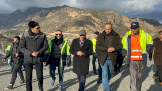 إقليم جرسيف | عامل الإقليم يتفقد سير أشغال إنجاز سد تاركا أومادي + صور وفيديو