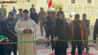 إقليم جرسيف | عامل الإقليم يشرف على تدشين مستوصف صحي بدوار زاوية سيدي بلقاسم ببركين + صور وفيديو