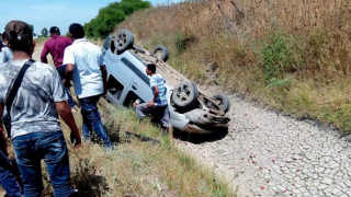 إقليم جرسيف | إصابة شخصين في إنقلاب سيارة “رونو كونغو” بدوار السويهلة بجماعة تادرت