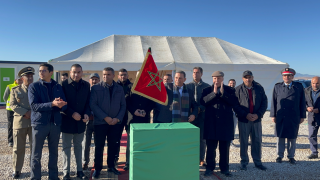 إقليم جرسيف | عامل الإقليم يعطي إنطلاقة أشغال تقوية 7.2 كلم من الطريق الرابطة بين جرسيف وتازة + صور وفيديو