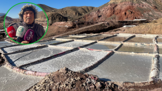 صعوبات في التسويق .. أثمنة بخسة | إشكالات عديدة تواجه منتجي الملح بجماعة الصباب – إقليم جرسيف + فيديو