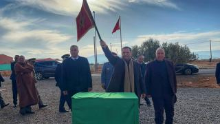 جرسيف | عامل الإقليم يعطي إنطلاقة أشغال إنجاز ملعب للقرب بجماعة لمريجة + صور وفيديو