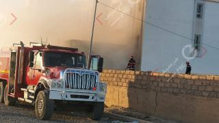 جرسيف | إندلاع حريق بذاخلية ثانوية يوسف بن تاشفين بحي النكد + صور وفيديو