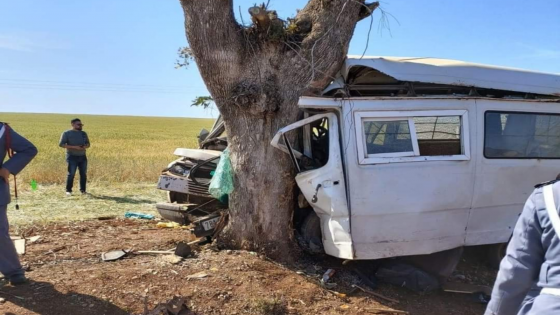 إقليم الخميسات | مقتل 5 أشخاص وإصابة 27 آخرين في إصطدام سيارة للنقل المزدوج بشجرة