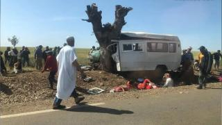 عـــاجــــل | حصيلة حادثة البراشوة نواحي الخميسات ترتفع لـ11 قتيلة من العاملات الفلاحيات