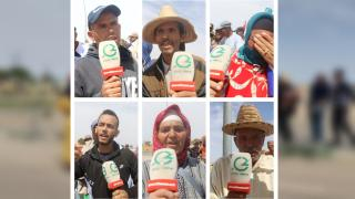 جرسيف | ساكنة دوار لمطاهرة بلمريجة تحتج ضد تلاعبات في توزيع قفة رمضان وإتهامات لأعوان سلطة بطلب رشاوى + فيديو