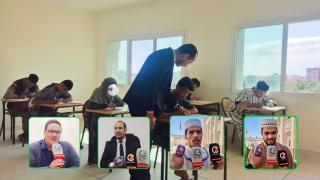 جرسيف | مدرسة إبن عاشر للتعليم العتيق تحتضن الإمتحانات الموحدة بسلكي الإبتدائي والإعدادي + فيديو