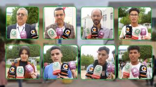 جرسيف | إرتسامات تلاميذ وأطر ثانوية حسن الداخل على هامش إجتياز إمتحانات البكالوريا + فيديوهات