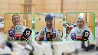 جرسيف | تصريح بعض من الحجاج الميامين بحفل توديعهم بمقر عمالة الإقليم قبيل السفر للديار المقدسة + فيديو