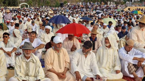 جرسيف | آلاف المصلين يؤدون صلاة عيد الأضحى بالمصلى المركزي + صور وفيديو