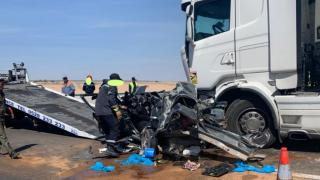 كانوا متجهين للسعيدية | حادث مميت يحول رحلة إستجمام لمأساة بالطريق السيار جرسيف امسون