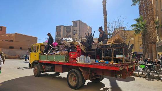 جرسيف | سلطات الملحقة الإدارية الأولى تشن حملة لتحرير الملك العمومي + صور وفيديو