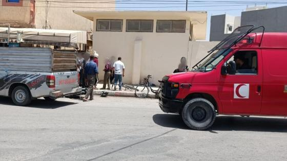 جرسيف | إصابة شاب في اصطدام بين “بيك آب” ودراجة نارية