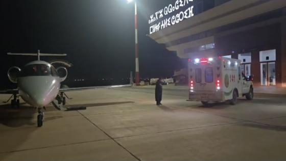 في تدخل إستعجالي | نقل طبي جوي لمُصاب بحروق من الراشيدية إلى طنجة