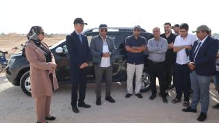 جرسيف | مجهودات متواصلة و زيارات تفقدية أخرى بغية الإسراع بإنهاء أشغال مشروع إعادة إيواء ساكنة حي حمرية