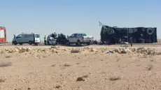 طريق بوجدور–الداخلة | حادث سير مروّع يخلف ستة قتلى