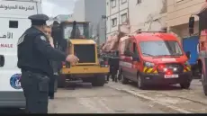 الرباط | قتيلين و04 مصابين جراء إنهيار بناية بحي “العكاري”