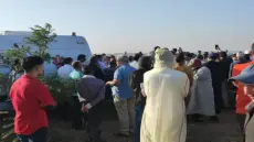 قلعة السراغنة | تشييع مشجع توفي بسكتة قلبية خلال نهائي الكان