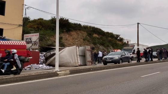 الفنيدق | حادث اصطدام مروع يُصرع ثلاثة أشخاص