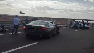 خريبكة | أربعة قتلى وخمسة مصابين في حادث مروري مروع بالطريق السيار