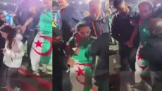 بعد تبوله في المدرجات | الشرطة الأمريكية توقف مشجعا جزائريا