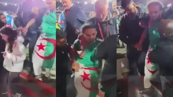 بعد تبوله في المدرجات | الشرطة الأمريكية توقف مشجعا جزائريا