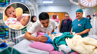السعودية | نجاح عملية فصل التوأم المغربي “سجى وضحى”