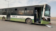 جرسيف | اصطدام بين حافلة للنقل الحضري وسيارة خفيفة