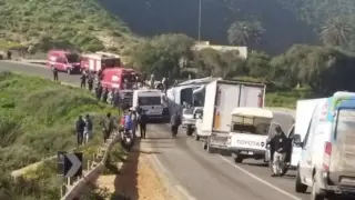 سيدي إفني | إدانة سائق حافلة بالحبس النافذ بعد حادث مصرع 4 شرطيين