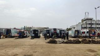 إقليم الجديدة | 03 قـ ـتلى و09 جـ ـرحى حالتهم حرجة إثر إنفـ ـجار وحـ ـريق بباخرة بميناء جرف الأصفر