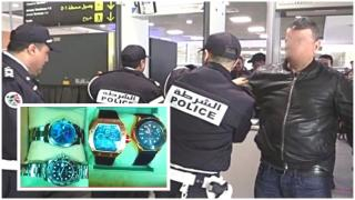 أكادير | أمن مطار المسيرة يعتقل 3 أوربيين لتورطهم في سرقة ساعات فاخرة من فندق + صورة
