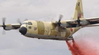 سابقة | الجيش المغربي يجهز أربع طائرات لإطفاء الحرائق تعادل حمولة 28 طائرة كنادير