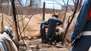 بعد أن داوم سرقة بيته | مسن أعمى يقـ ـتل لصا شابا بواسطة مسدس تقليدي نواحي تارودانت