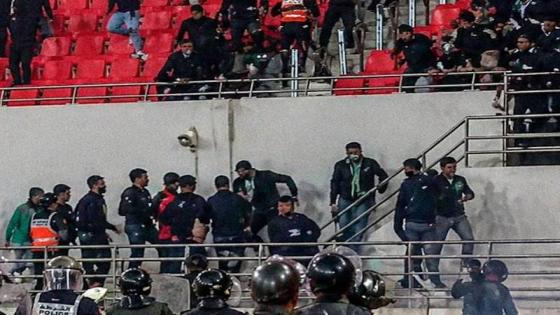 الرباط | توقيف 136 شخصاً بعد شغب “كلاسيكو” الجيش والرجاء