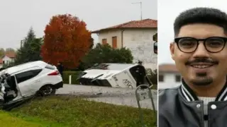 إيطاليا | شاب مغربي ينقذ 50 تلميذا بعد إحتراق حافلتهم المدرسية