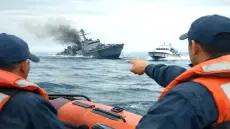 قبالة سيريلانكا | أمريكا تُغرق فرقاطة إيرانية مخلفة عشرات القتلى